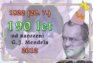 Mendel 190 let od narození