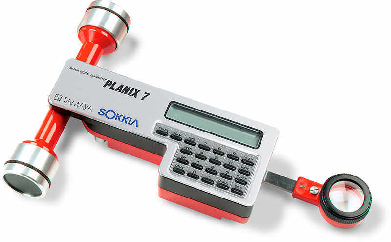 Linear planimeter, from http://www.forestry-suppliers.com/